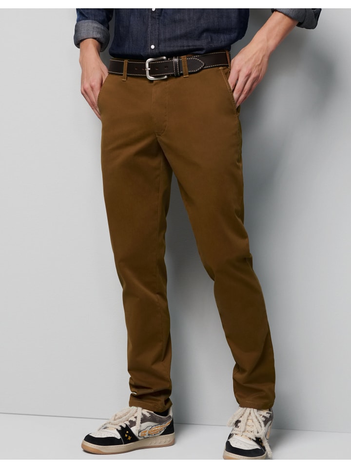 Chinohose M5 Chino 9-6001 in karamell