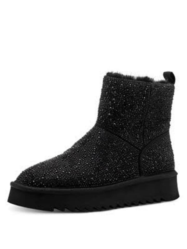 Stiefelette in schwarz