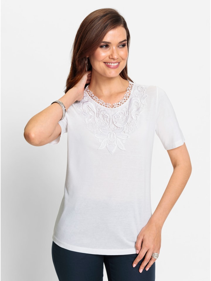Shirt in ecru