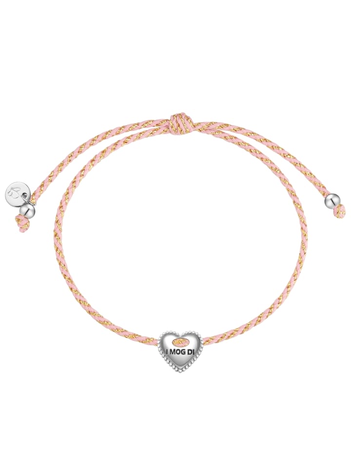 Armband Herz "I MOG DI" aus Sterling Silber in silber