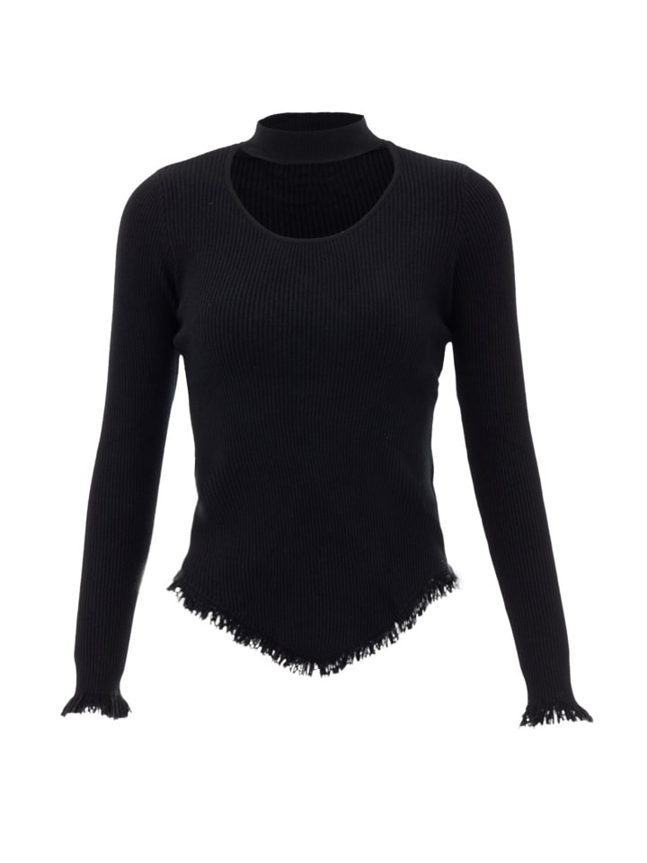 Women Sweater in Schwarz