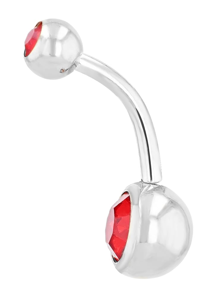 Damen Piercing aus Edelstahl in silber