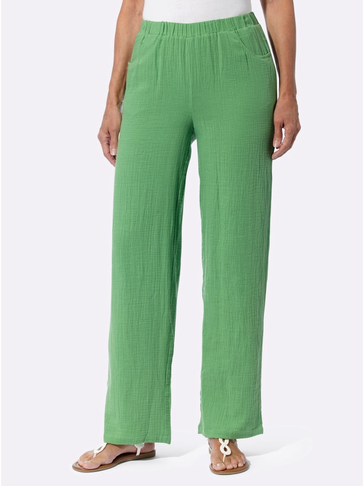 Schlupfhose in apfel