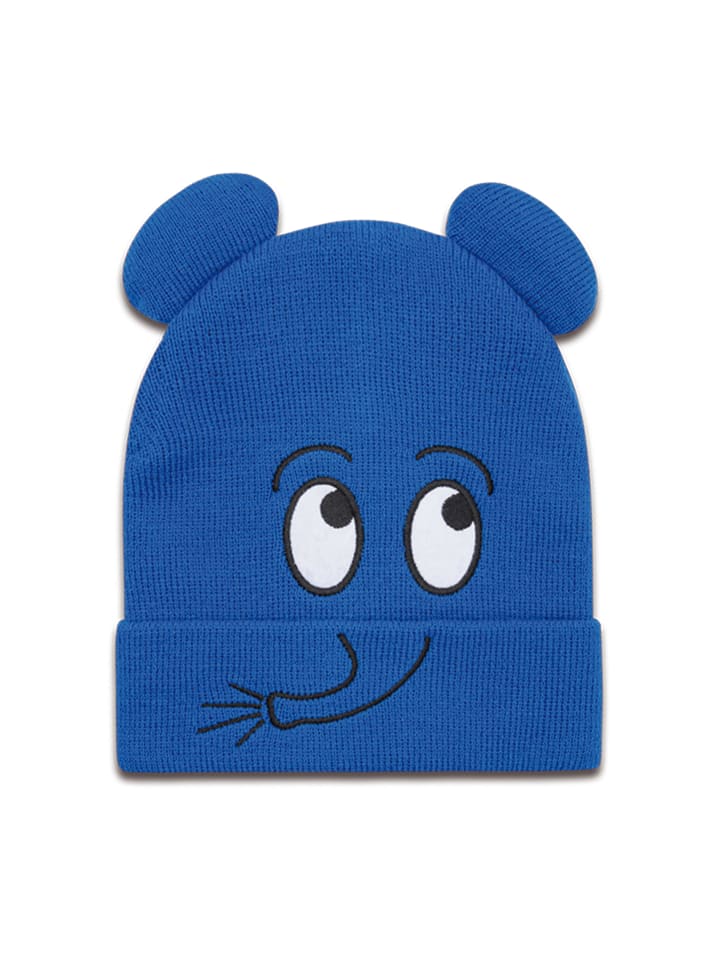 Beanie Maus - Elefant Mascot in blau