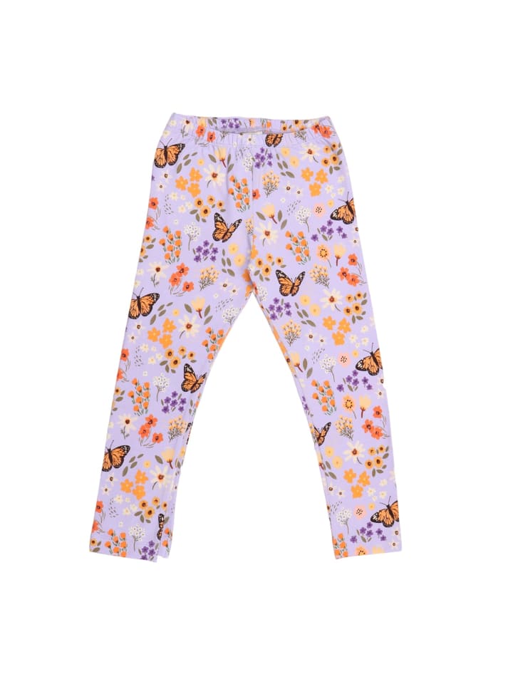 Leggings Flowers and Butterflies-Leggings