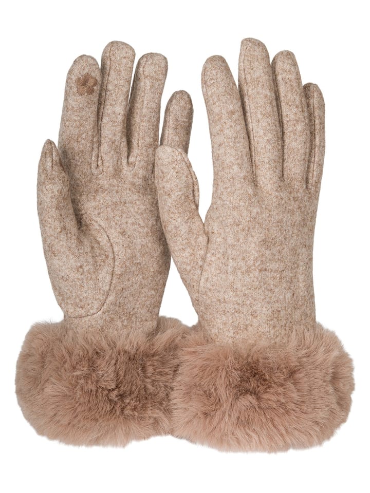 Touchscreen Handschuhe in Braun