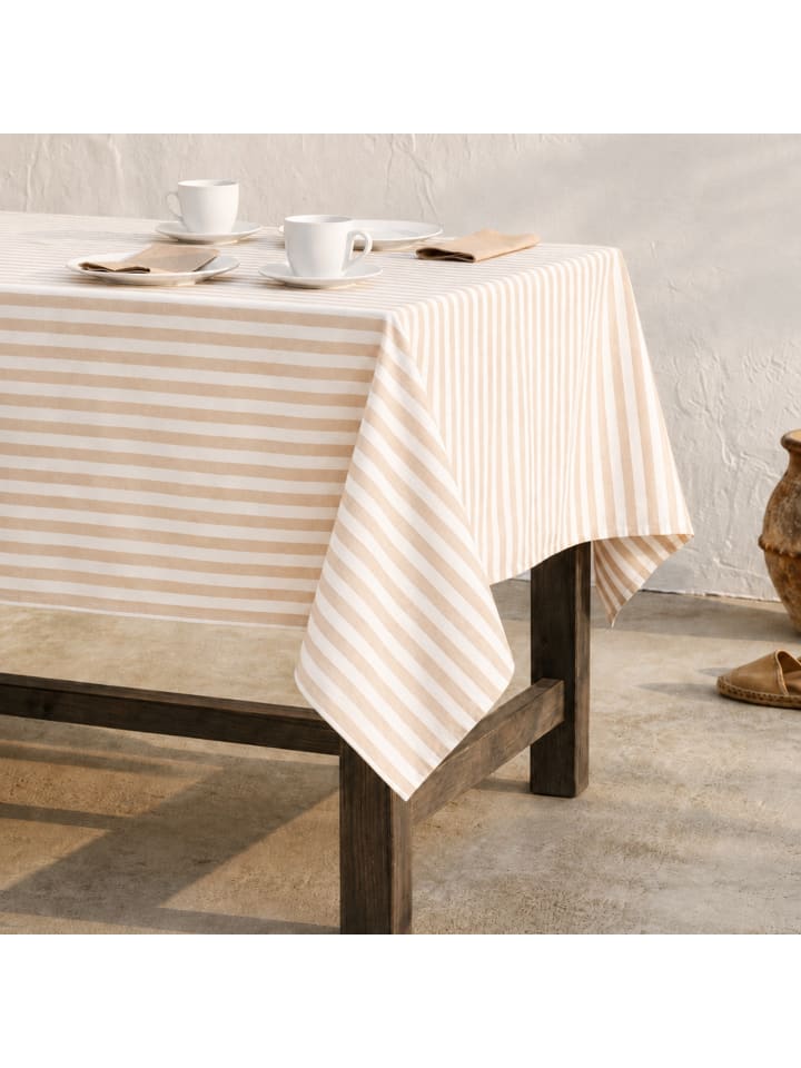 Tischdecke "Alma" in Beige