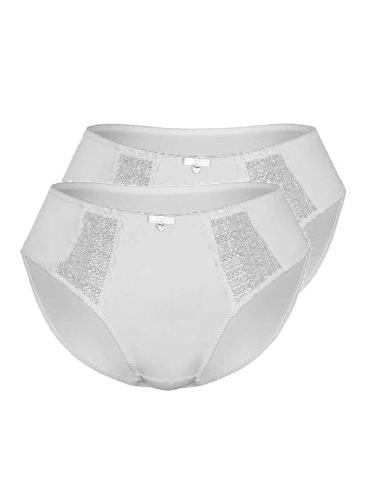 Slip 2er Pack in weiß