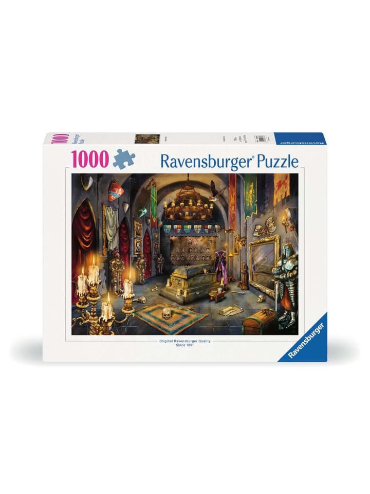 Ravensburger Puzzle 1.000 Teile Das Schloss des Vampirs in bunt