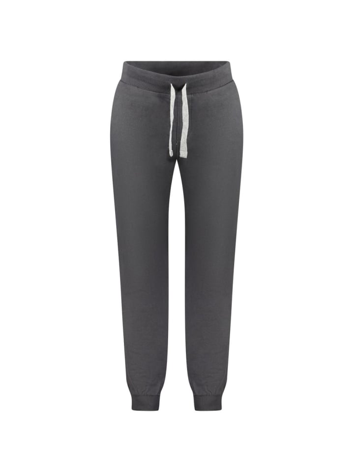 Schwarz Baumwolle Herren Sport Hose
