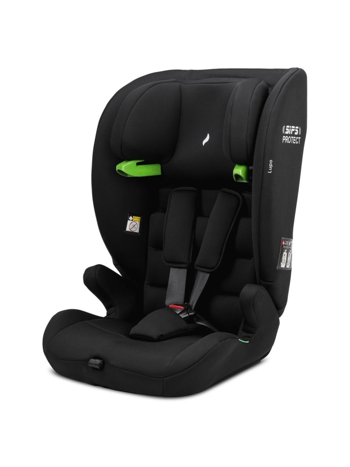 Kindersitz Lupo i-Size ab 15 Monate in schwarz