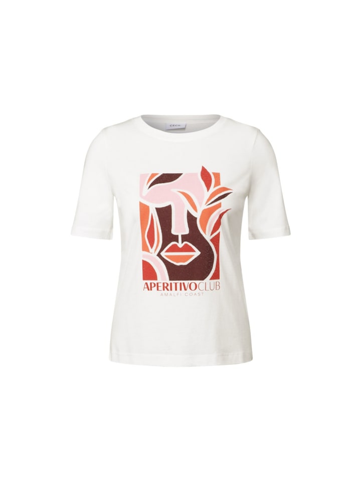 T-Shirt in vanilla white