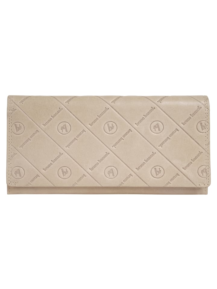Geldbörse echt Leder in beige