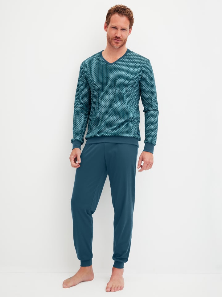 Pyjama in deep petrol