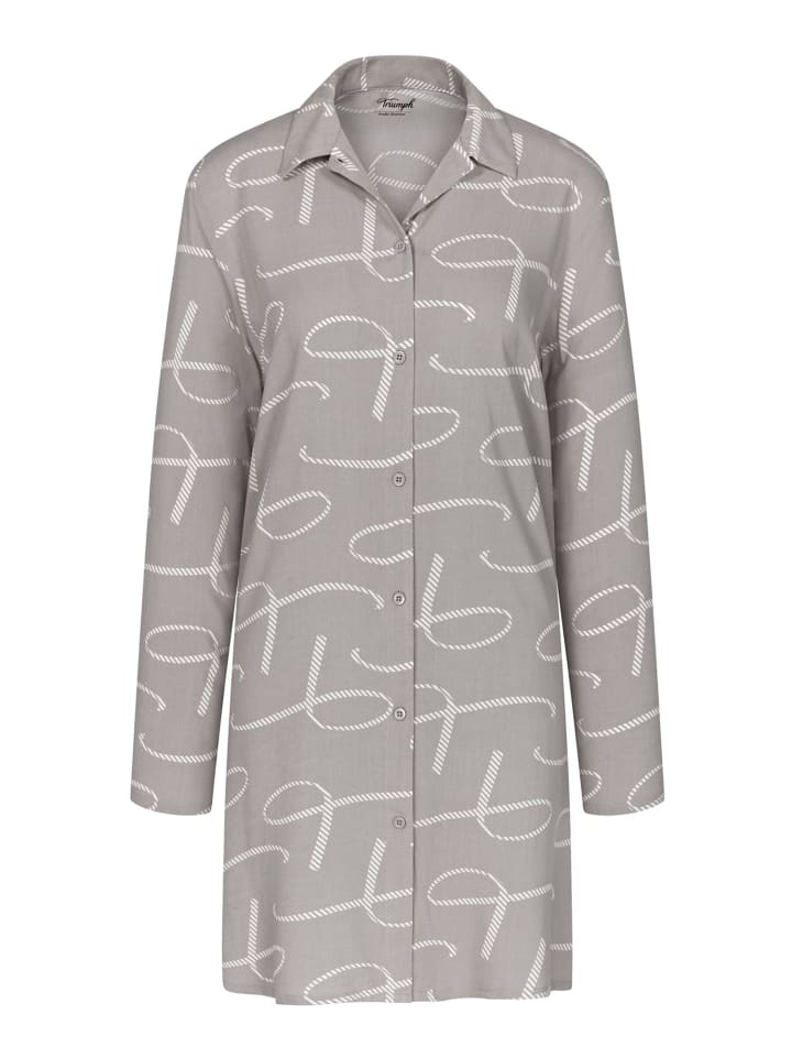 Nachthemd Boyfriend in GREY COMBINATION