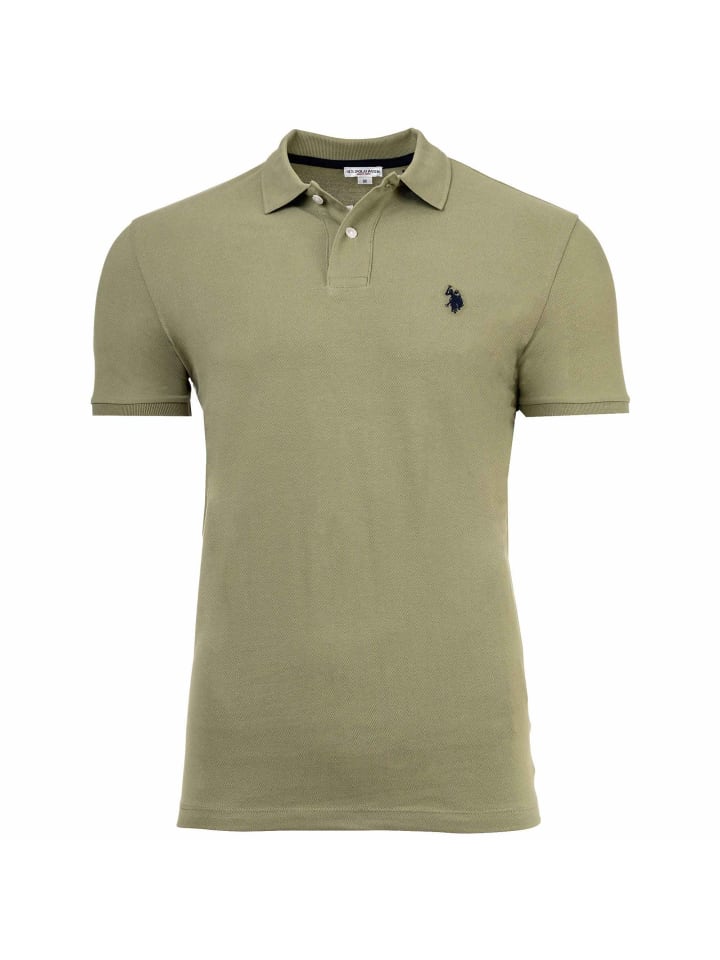 Poloshirt in Dunkelgrün