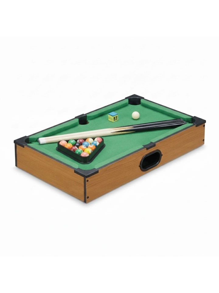 Tischbillard in Grün