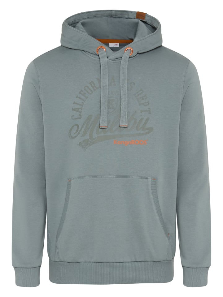 Kapuzensweatshirt in salbei