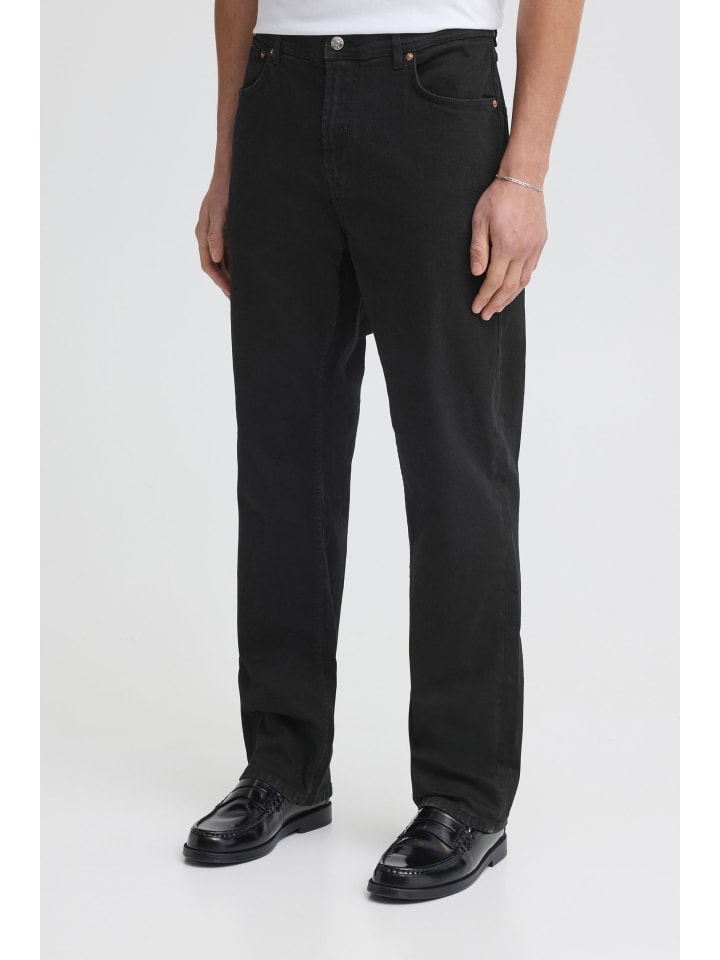 Regular-fit-Jeans SDMonty in Tiefschwarz