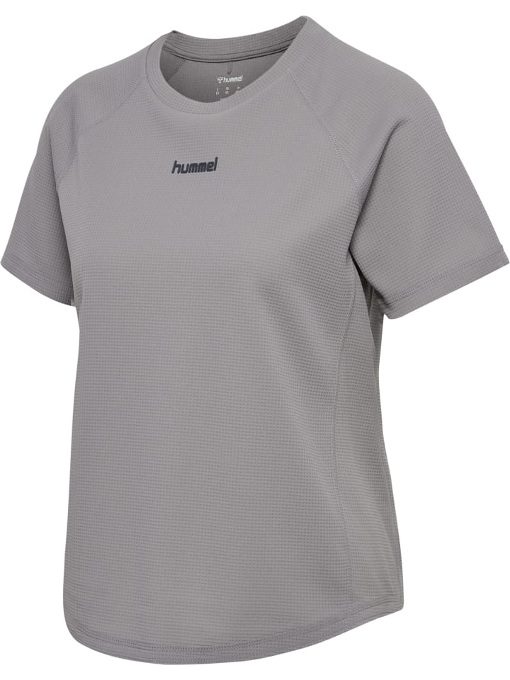 T-Shirt Hmlmomentum Multisport Damen in SHARKSKIN