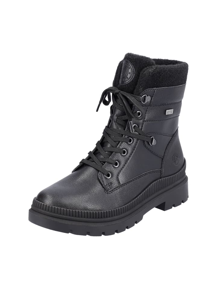 Komfort Stiefeletten in Schwarz