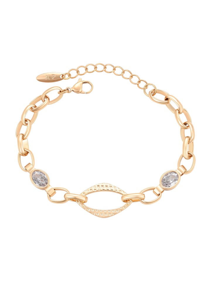 Women Bracelet in Rose Gold White