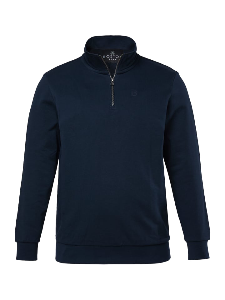Sweatshirt in navy blau
