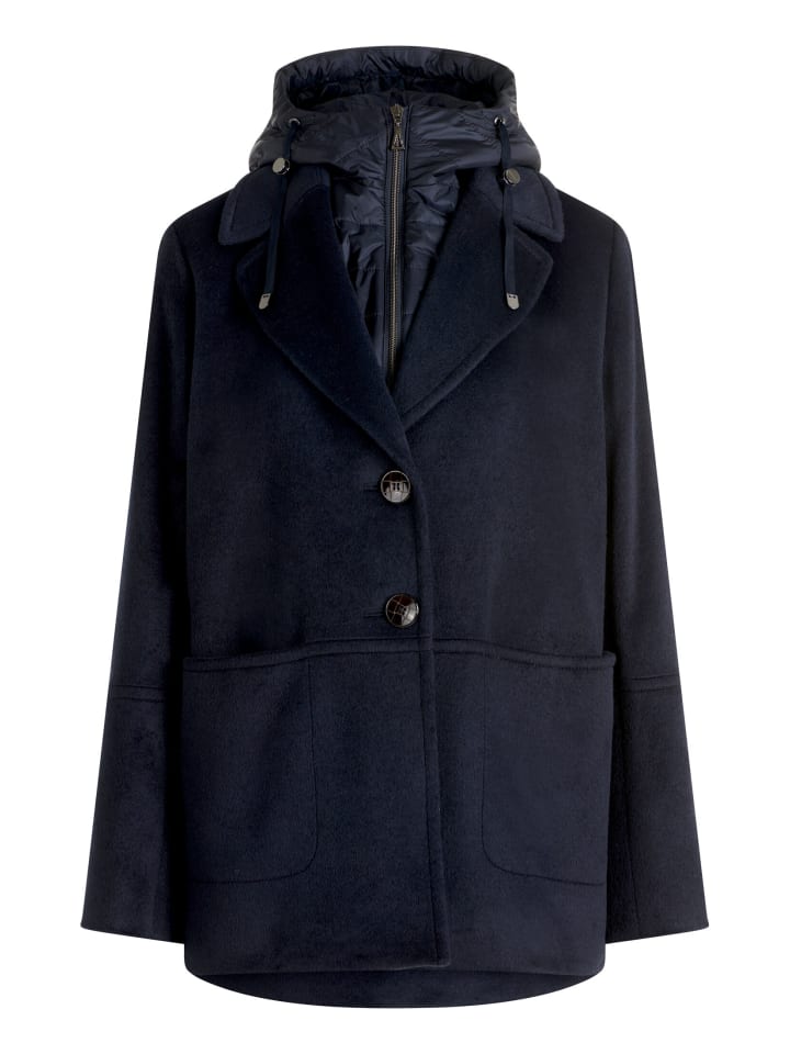 Winterjacke mit abnehmbarem Westenteil in Night Sky