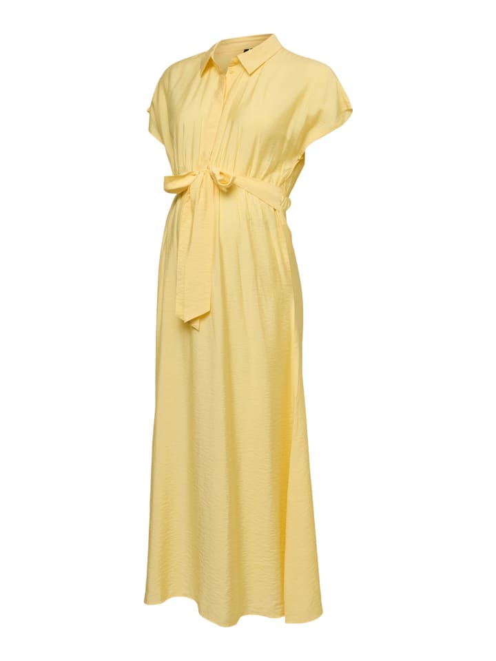 Kleid in Pale Banana 1