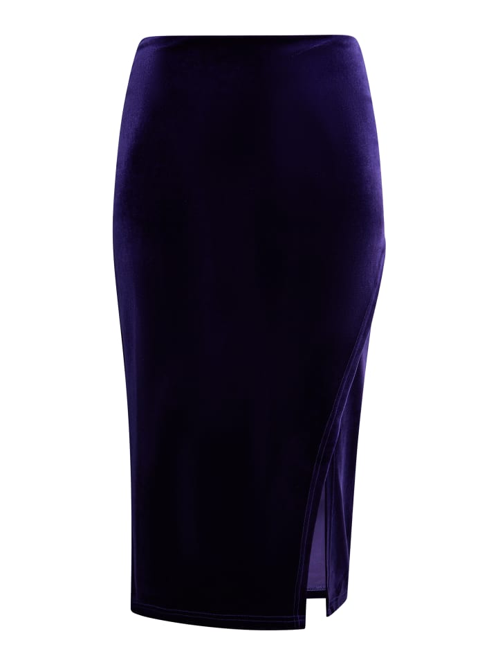 Damen Midirock in Lila