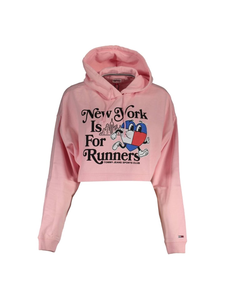 Pink Baumwolle Damen Pullover