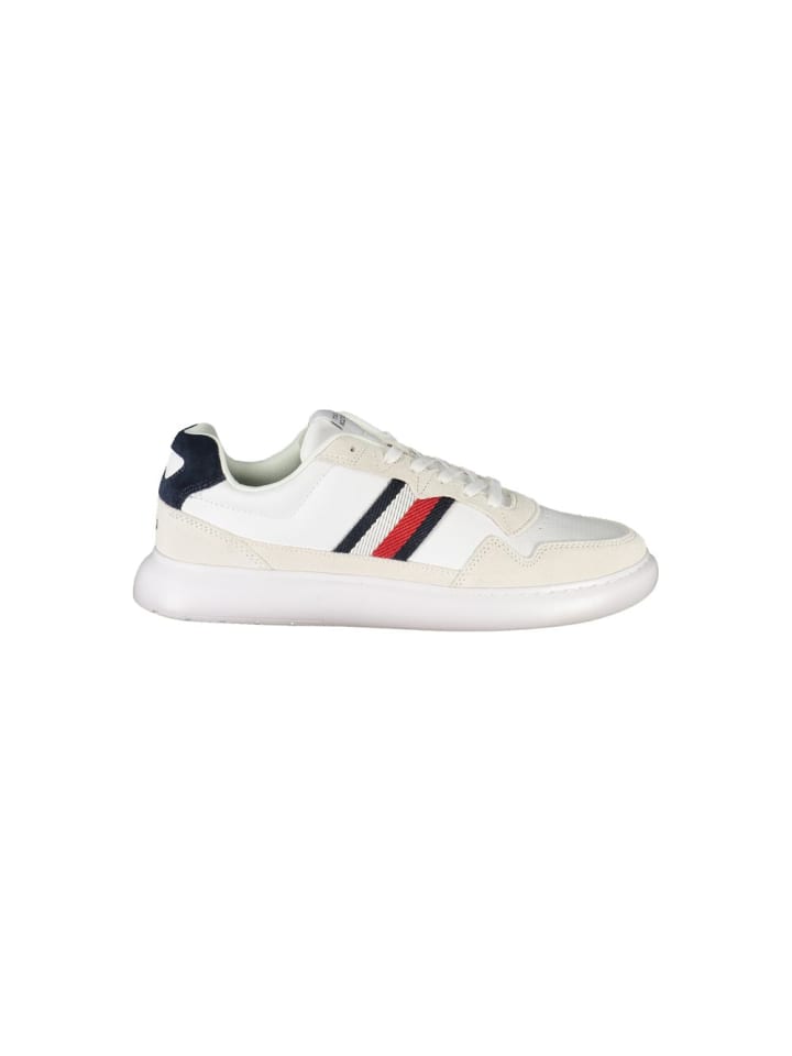 Weiß Polyurethan Herren Sneaker