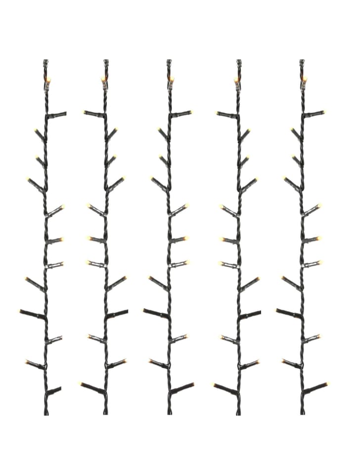 LED Lichterkette Weihnachtslichterkette für Bäume bis 2,1m L: 16m