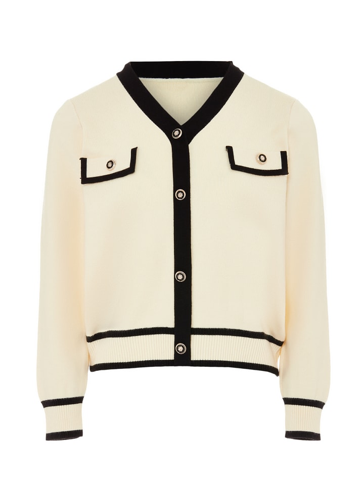 Women Cardigan in Wollweiss