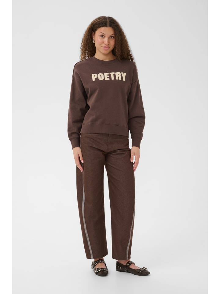 Casual Hose ShilohSZ Lockere Passform in Chocolate Brown