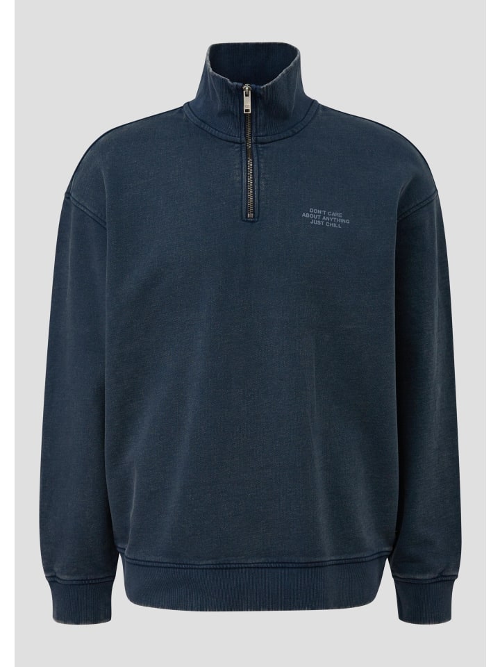 Sweatshirt in 5884_tiefblau