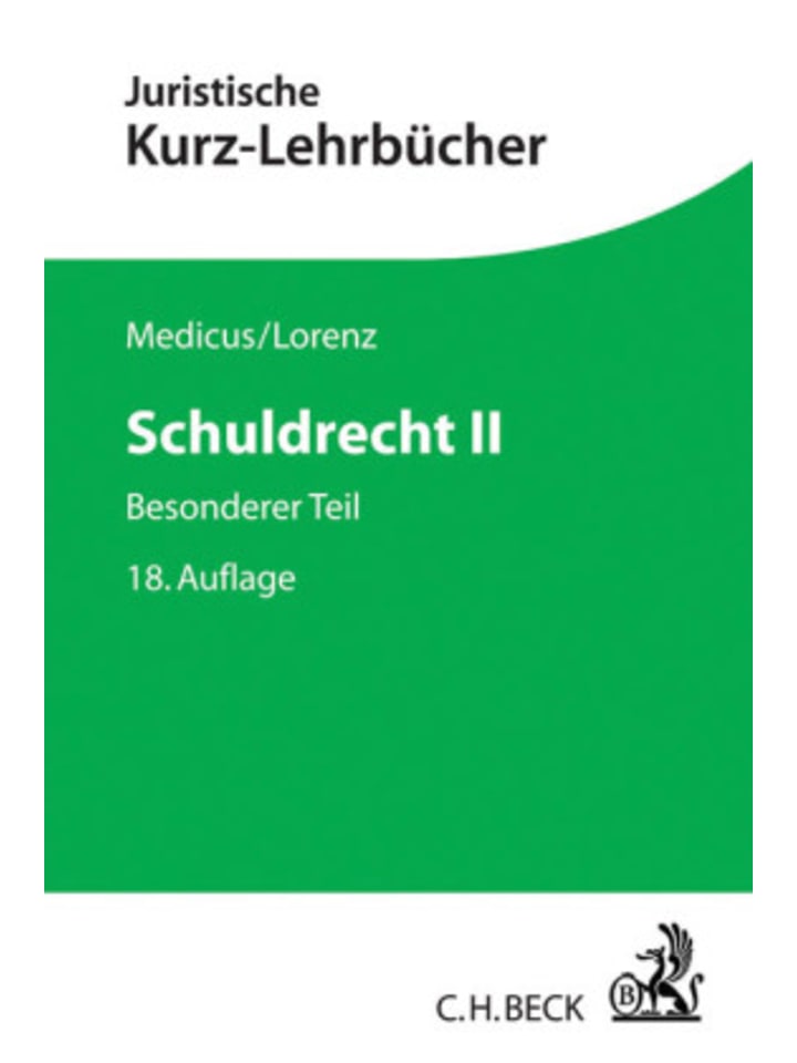 Buch - Schuldrecht II