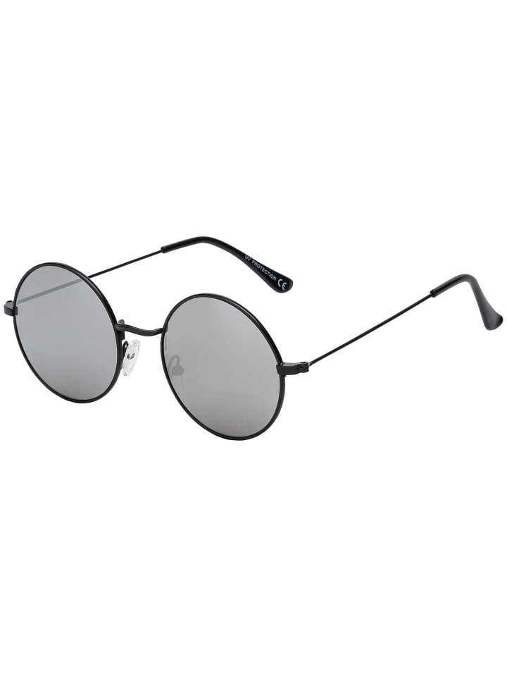 Herren Sonnenbrille in Grau-Schwarz