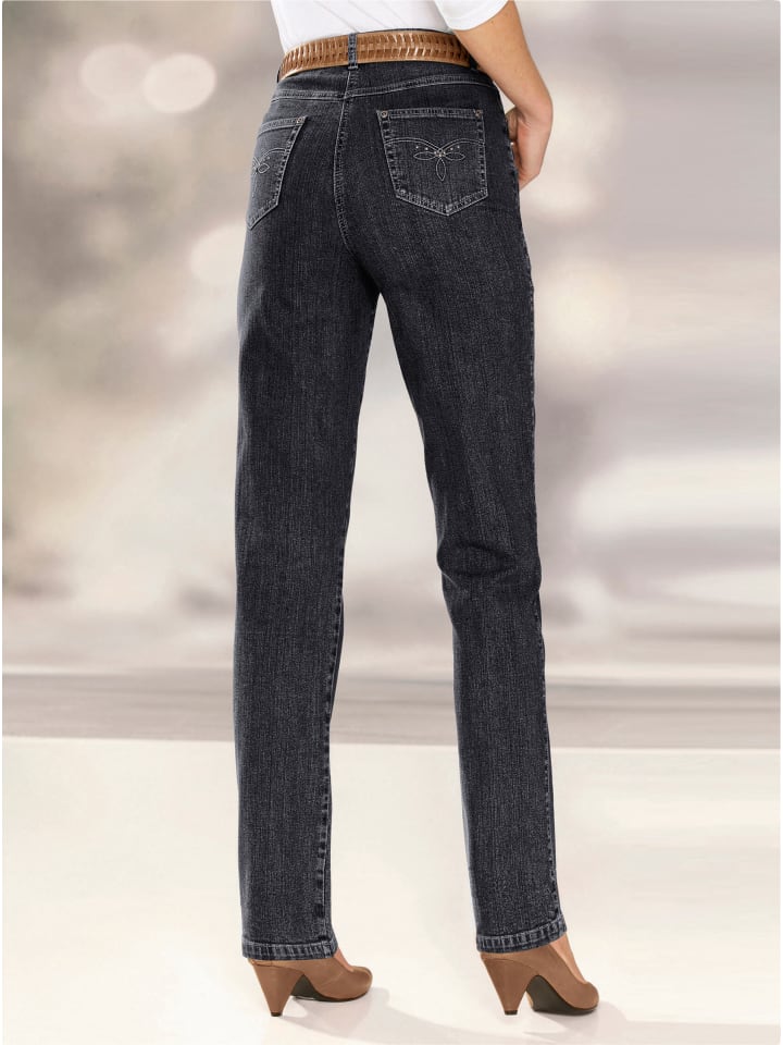 Jeans in black-denim