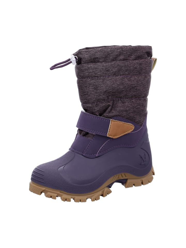 Lurchi Lia Winterstiefel Für Mädchen – Wasserdichte Kinderstiefel Mit Reißverschluss, Blau, Gefüttert & Rutschfeste Sohle