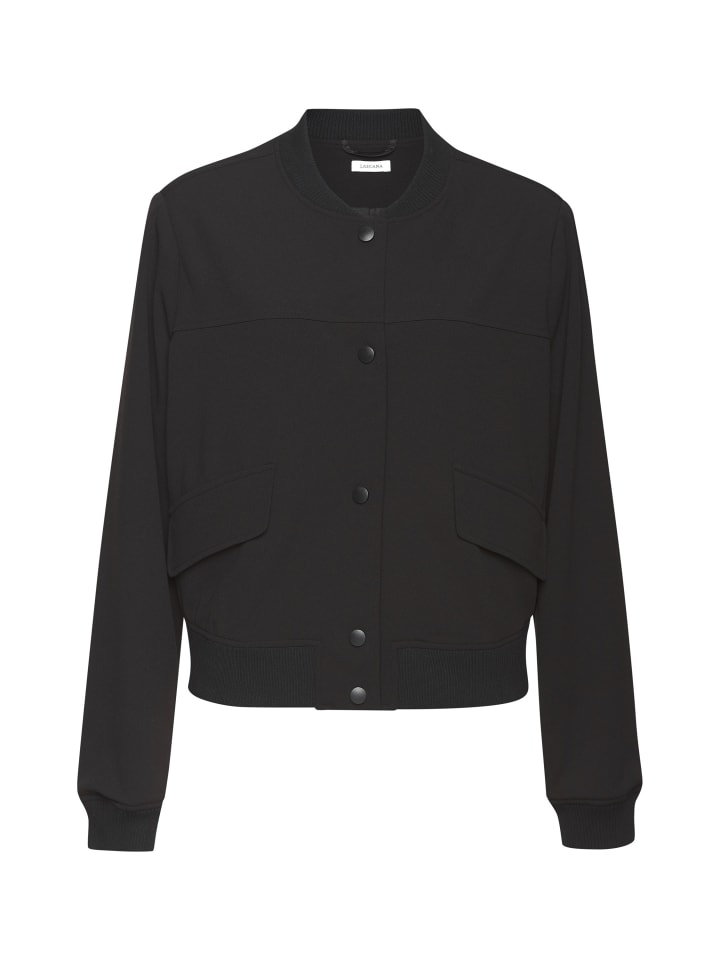 Bomberjacke in schwarz