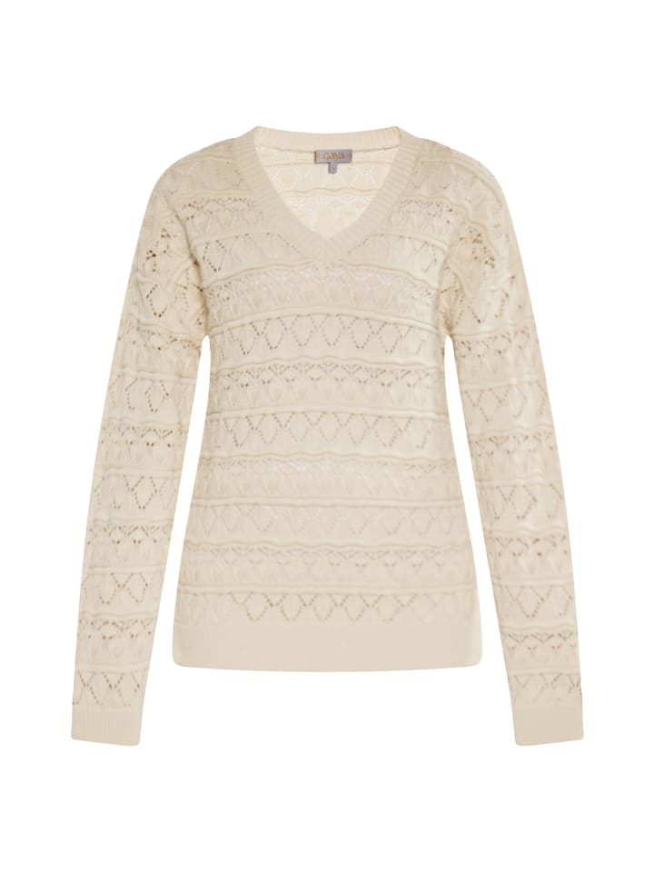 Damen Pullover in DUNKELCREME