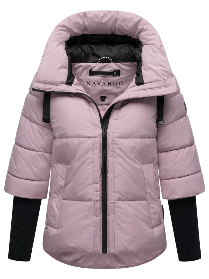 Steppjacke Lotusherz XIV in Lilac Rose