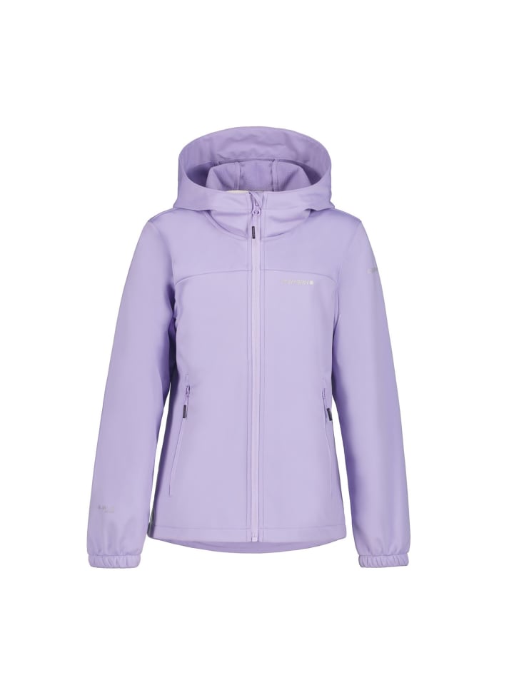 Softshelljacke Kleve Jr in schwarz