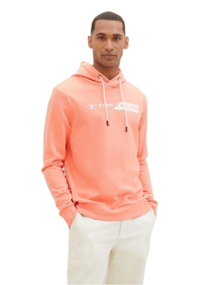 Sweatshirt PRINTED HOODIE in Rosa