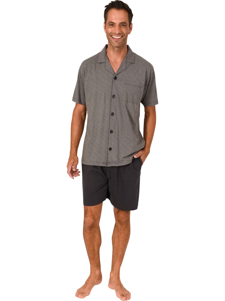 Single-Jersey Shorty in anthrazit