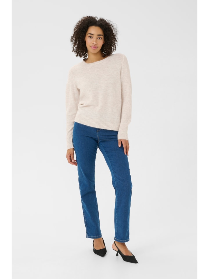 Strickpullover KAiris Regular fit in Oatmeal Melange