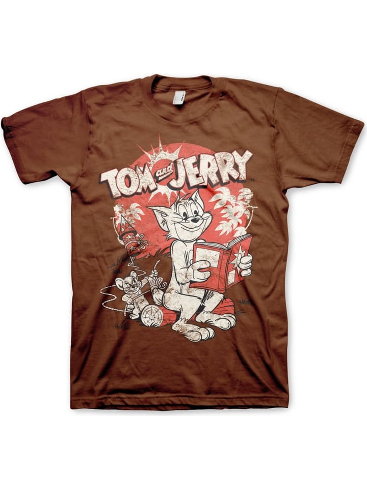 T-Shirt in Braun