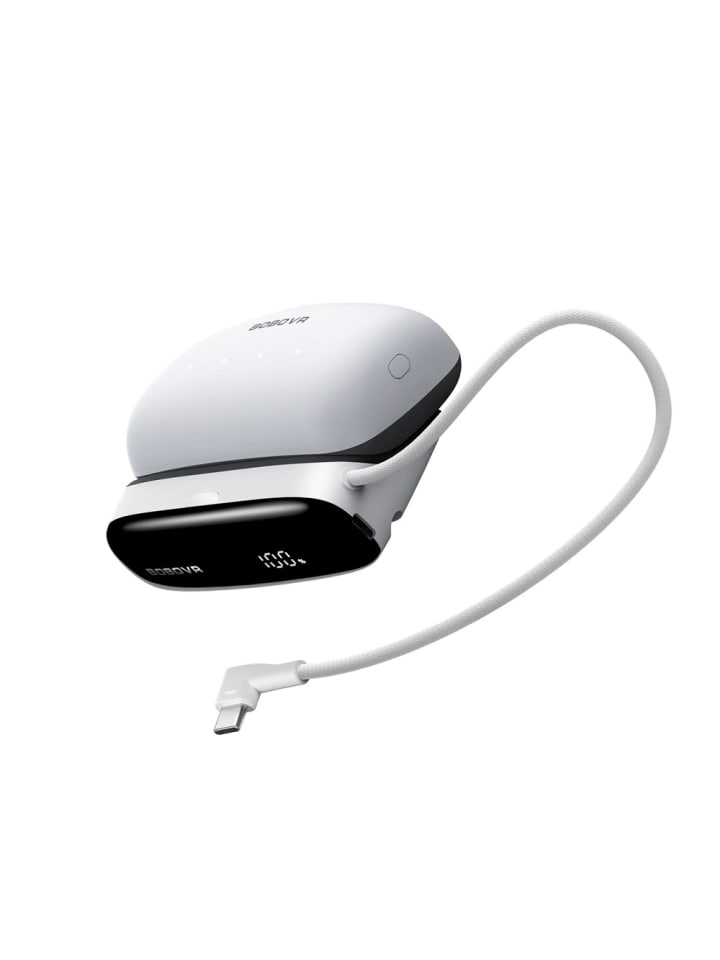 2in1 Dockingstation Powerbank B100 PD100 Weiß