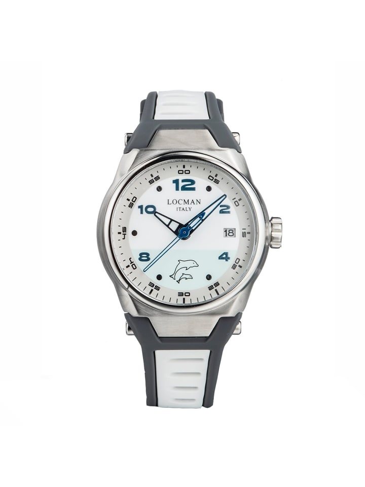 Damenuhr "Locman Mare 0558A08S" in Grau